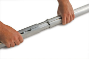 Aluminum Tarp Roll Bar