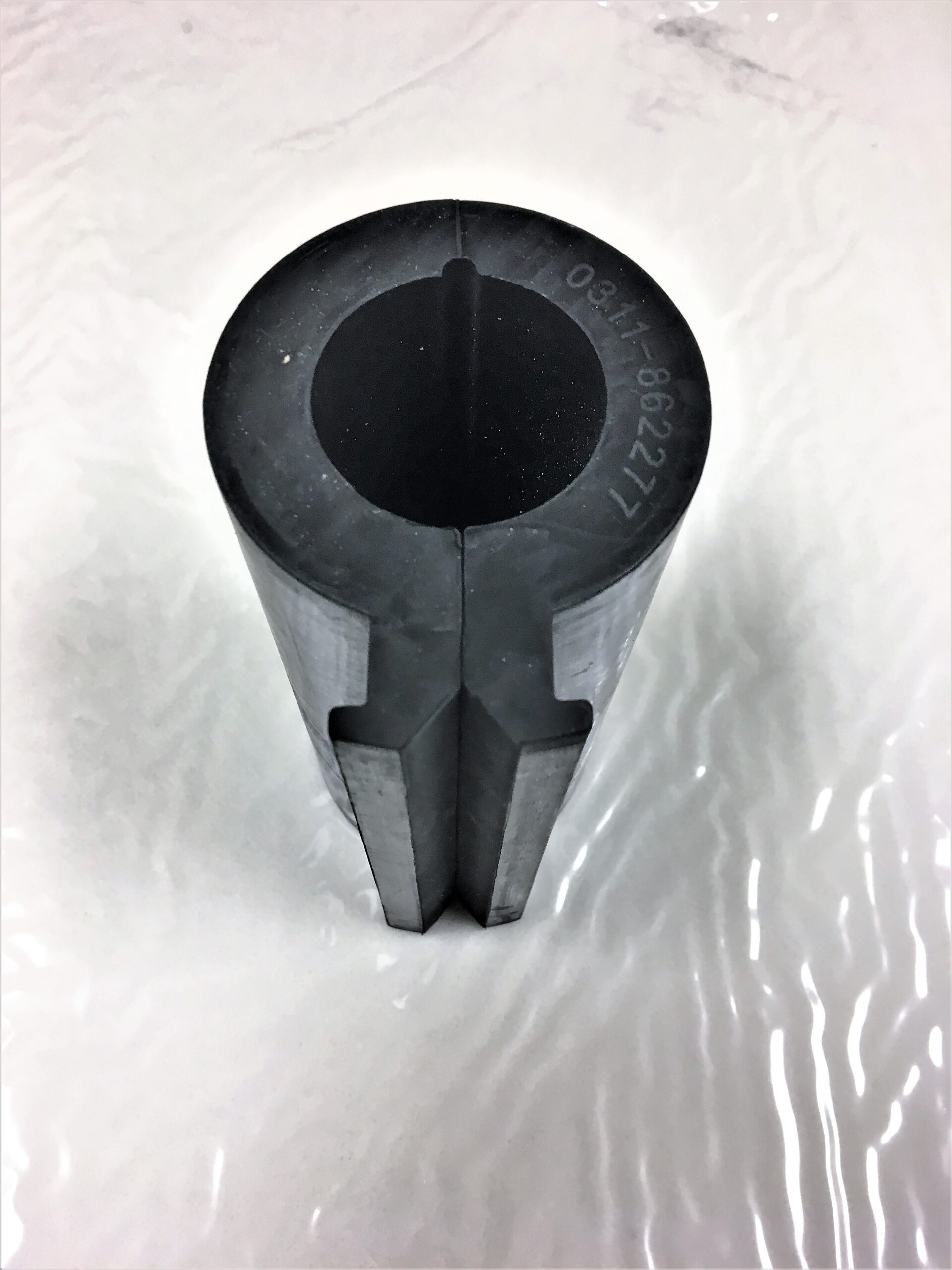 Tarp Rubber Bumper, Steel Cross Arm Tarp Rubber Bumper